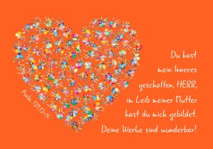 Tisch-Läufer gemustert